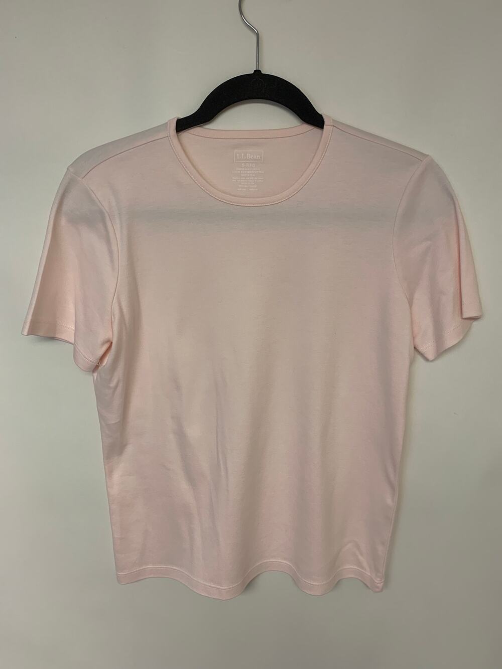 LL Bean Pullover Supima Cotton Basic Classic Soft Capsule Womens SZ S